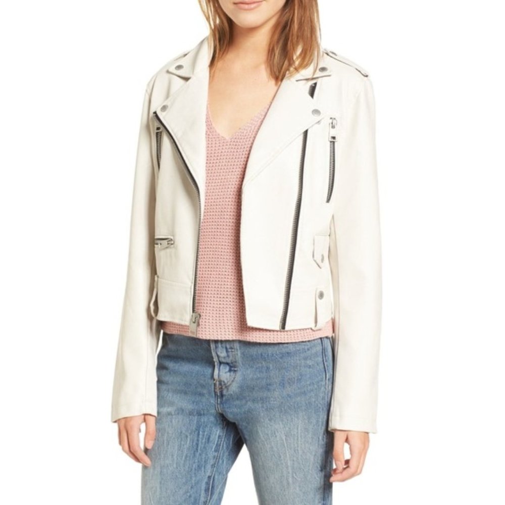 Levi's Faux Leather Moto Jacket  - Medium